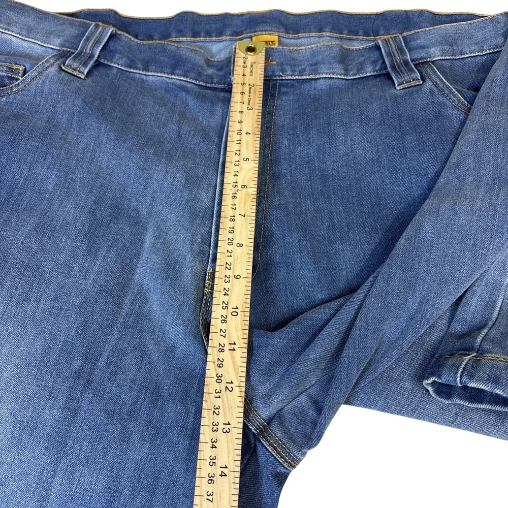 DeWalt Workwear Mens Straight Leg Blue Denim Work Jeans 46x33 NWT‎